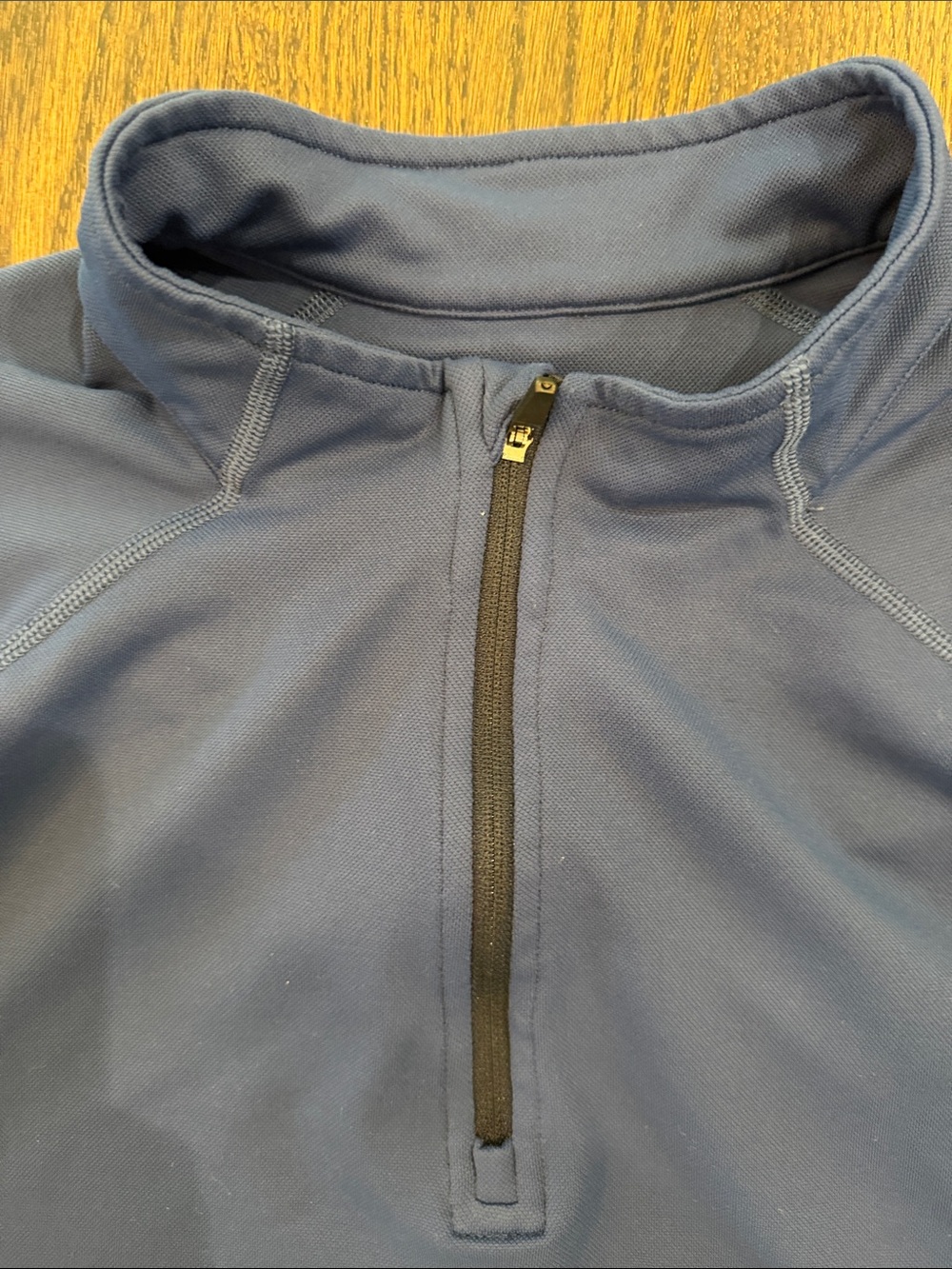 Men’s RHONE Navy Half-Zip Performance Pullover - Picture 6 of 7